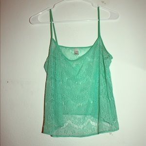 Sheer top. Amazing for festivals.